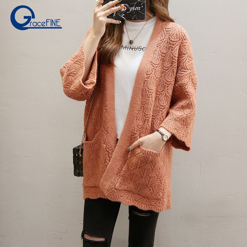 oversized wool cardigan womens
