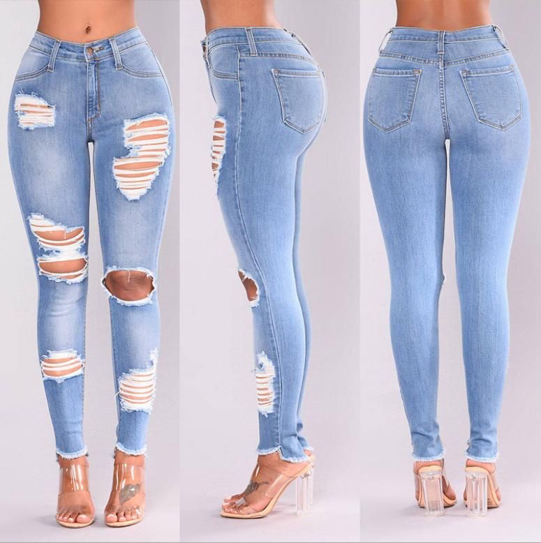 good ripped jeans womens