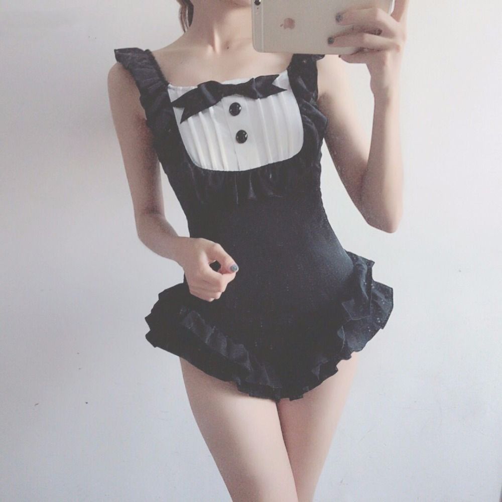 Compra Japonés Sukumizu Traje De Baño Cosplay Anime Kawaii Gato Escuela  Sexy Bikini Traje De Baño Mujer Niña Niña Vestido Traje Con Barato |  Entrega Rápida Y Calidad | Es.Dhgate