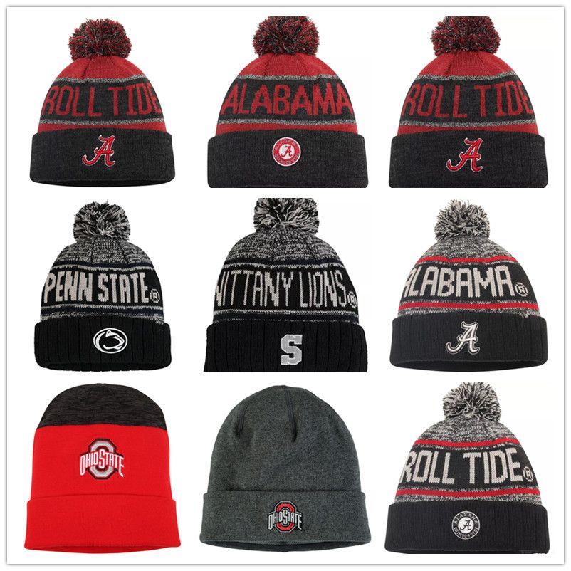 gray knit hat