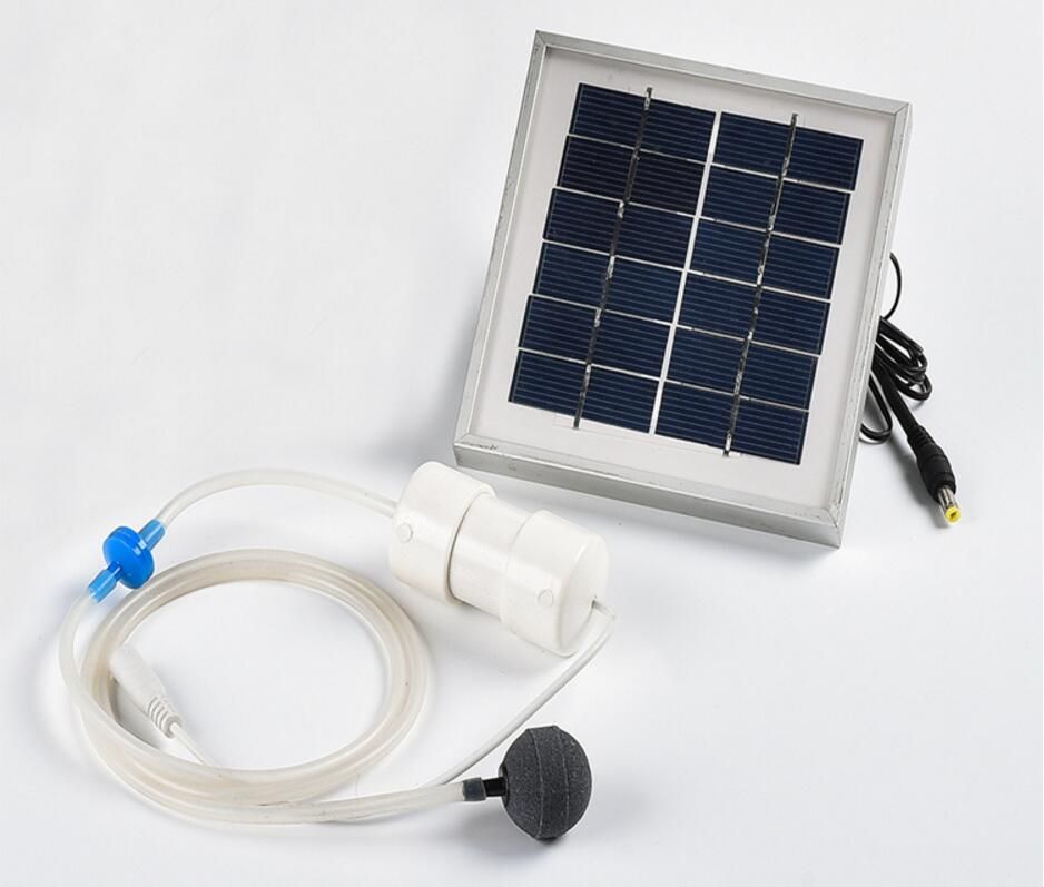 2020 2w Solar Energy Air Pump 2l Min For Hydroponics System