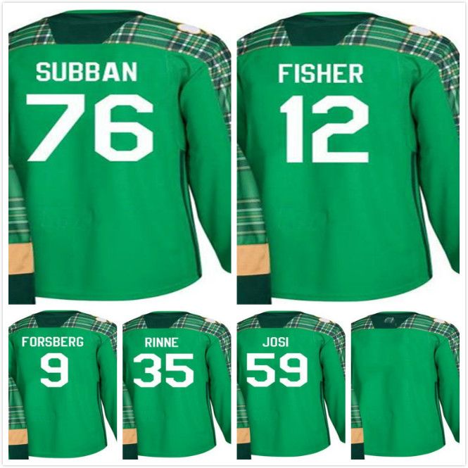 predators st patrick's day jerseys