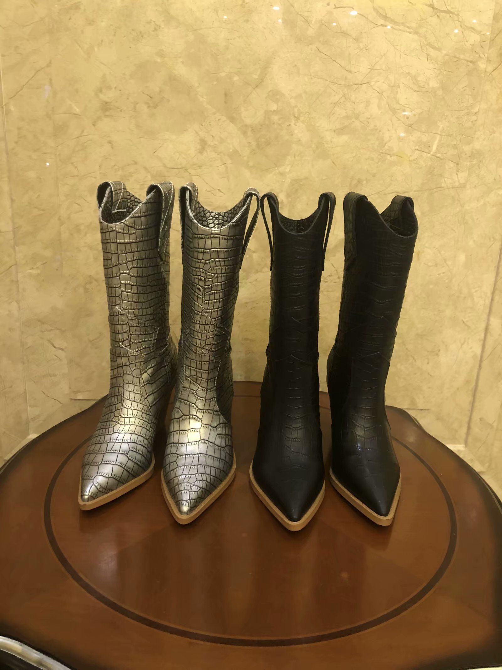crocodile cowboy boots mens