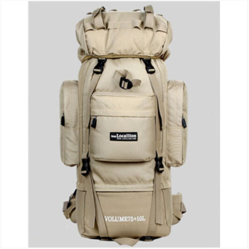 mountaineering style backpack