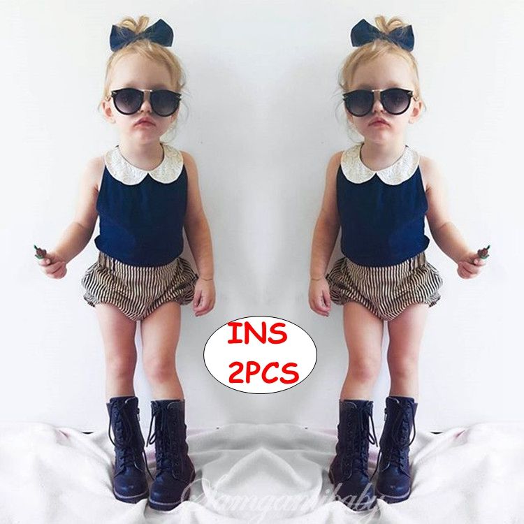 baby girl navy outfit