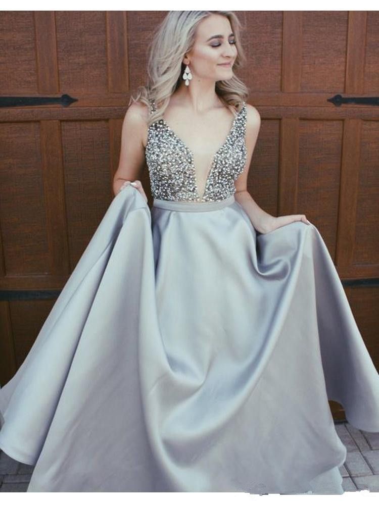 vestiti eleganti argento