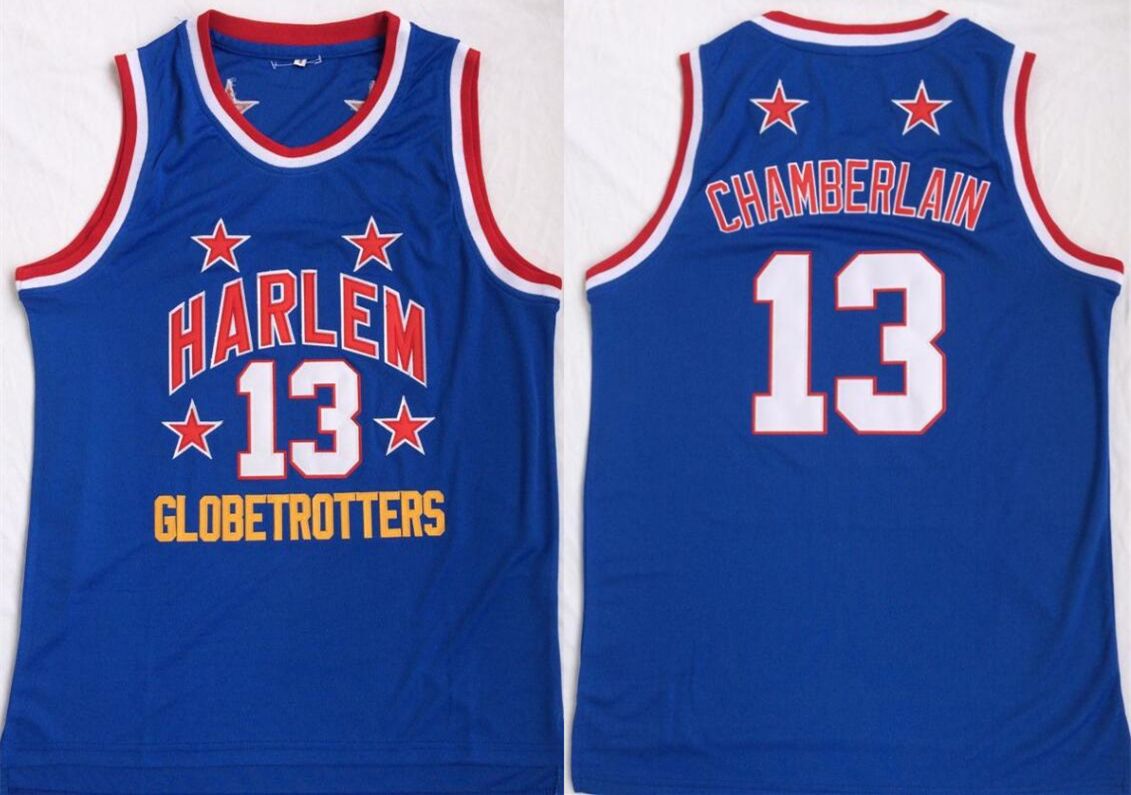 wilt chamberlain globetrotters jersey