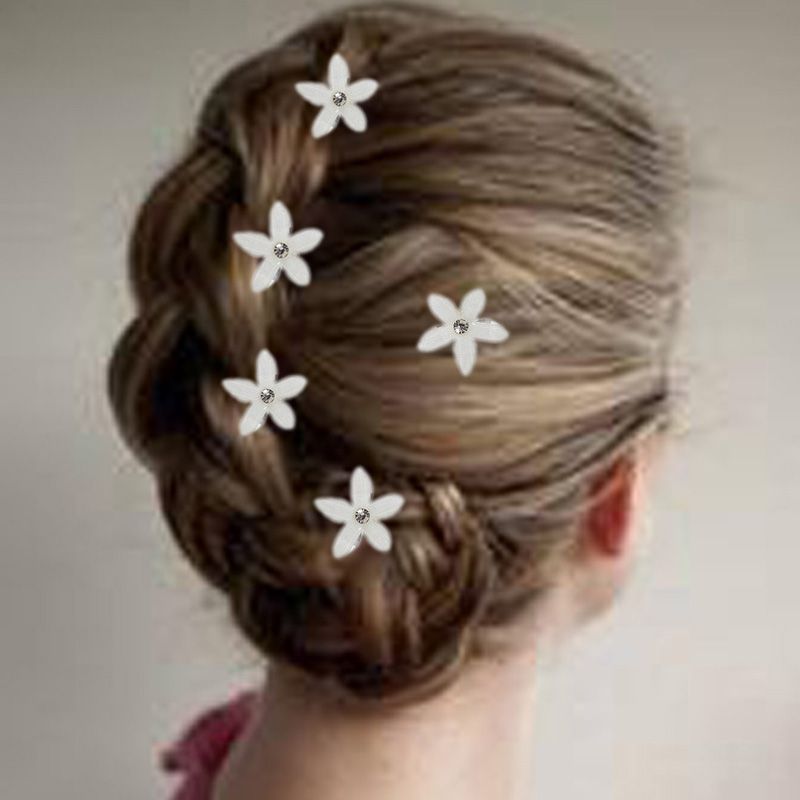 2019 Women Wedding Fancy Hairstyles Jewelry Colorful Crystal