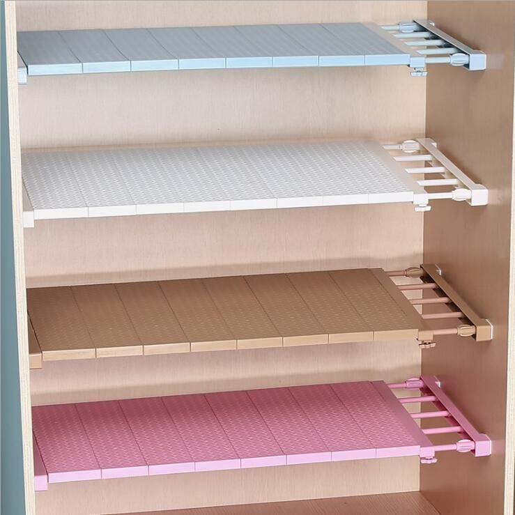 2020 Adjustable Closet Organizer Wall Mounted Kitchen Storage