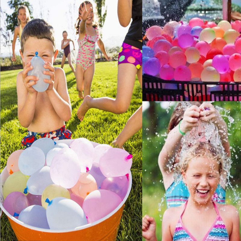 water balloon ball with timer