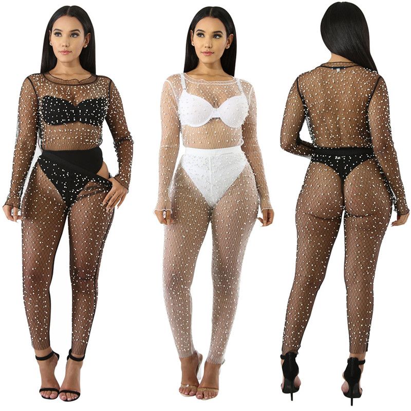 transparent jumpsuit
