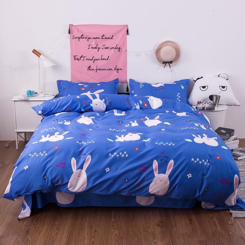 Aloe Cotton Bedding Sets Trend Design Luxury Duvet Covers Cartoon