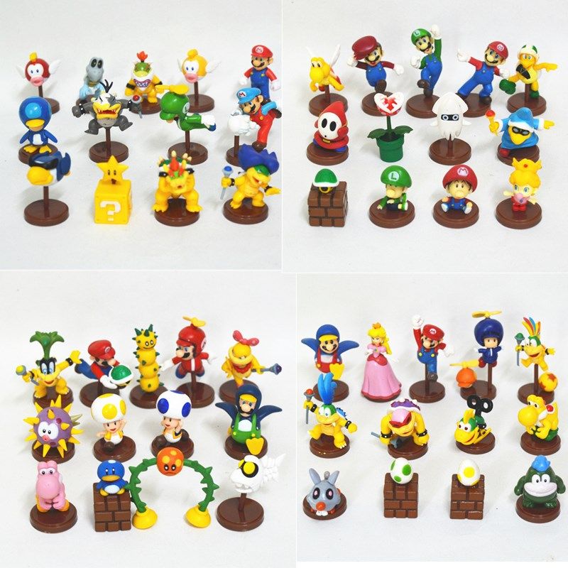 mario figurine set