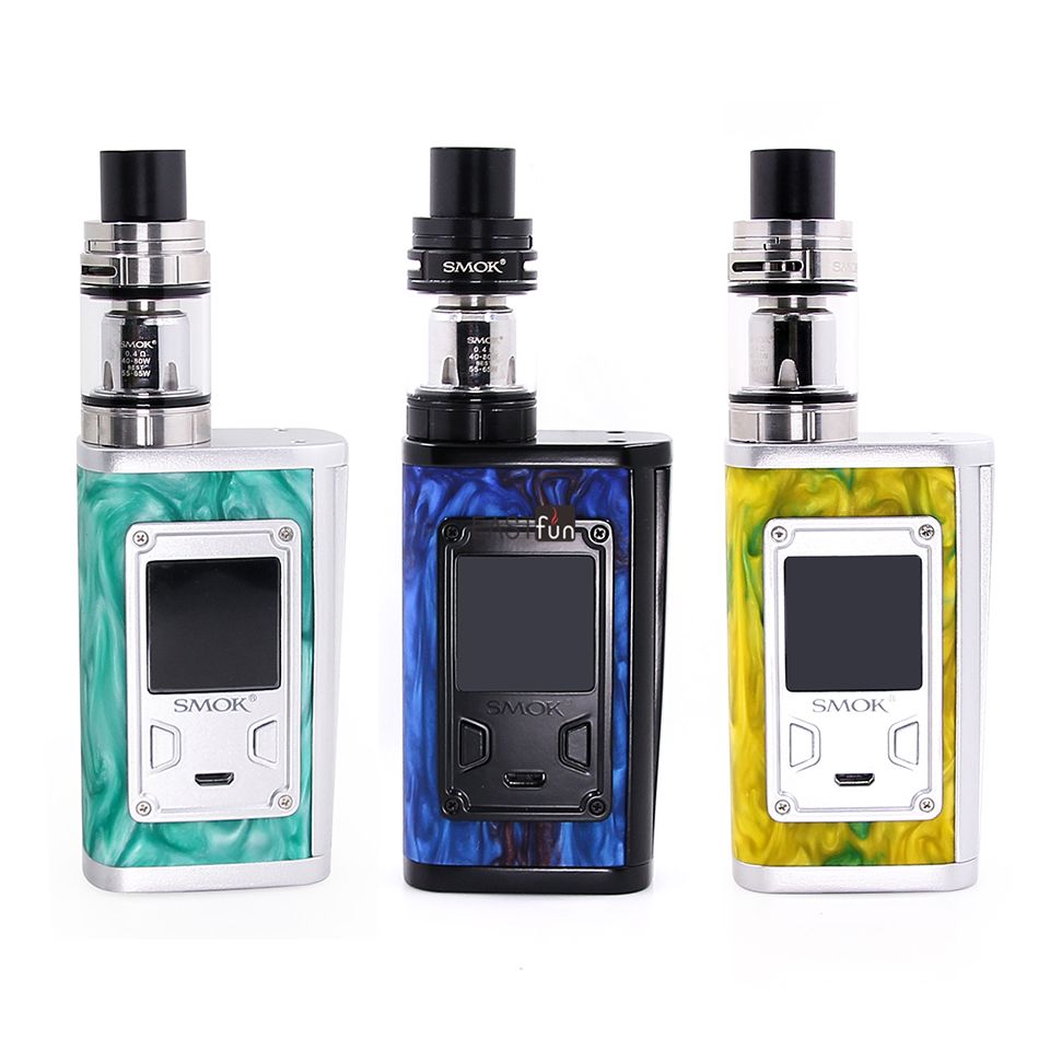 100 Original Smok Majesty 225w Full Kit Resin Edition Changeable Led Tc Vw Box Mod Tfv8 X Baby Tank Q2 T6 Coils Electronic Cigarette Kit From Eastfun 53 48 Dhgate Com