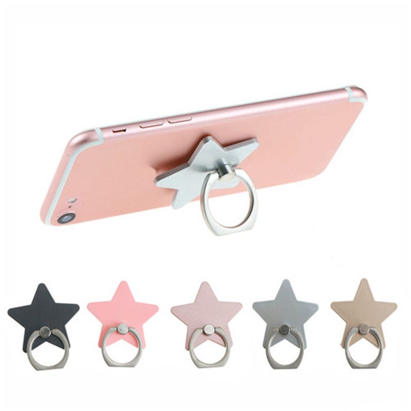 Halter Auto Funfzackiger Stern Metall Finger Ring Smartphone Stander Halter Handyhalter Stander Halterung Fur Alle Telefon Halter Fur Handy Im Auto Von Pking 0 41 De Dhgate Com