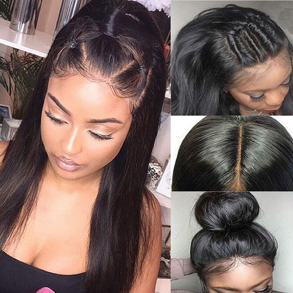 Eversilky Pre Plucked 360 Lace Frontal Wig With Baby Hair Glueless 360 Full Lace Wig Straight 360 Lace Front Wig Human Hair Velvet Remy Hair Buy Wig