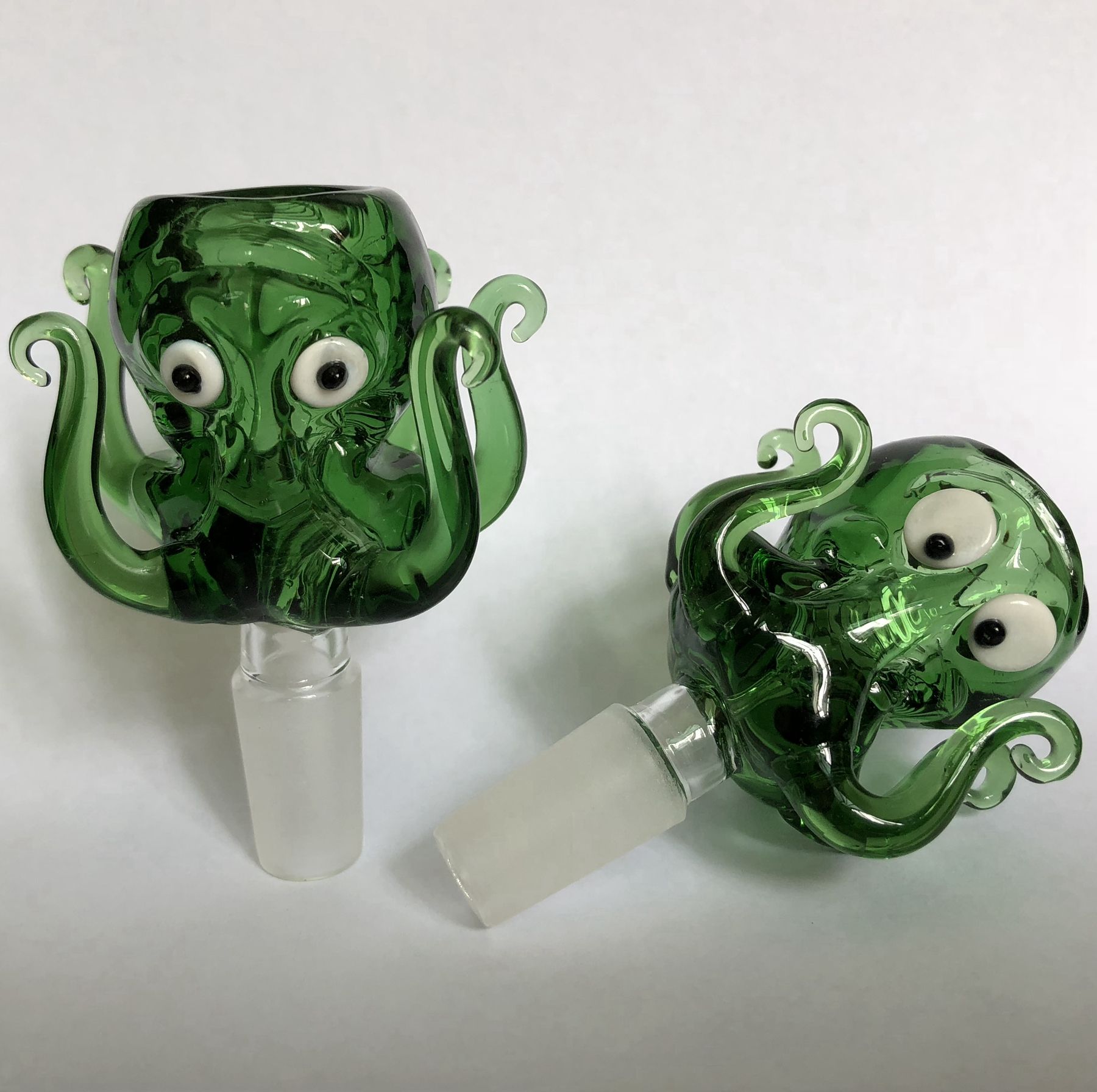 2021 Octopus Style Glass Smoking Bowl Thick Pyrex Glass Bowls Tobacco Herb Water Bong Bowl Piece