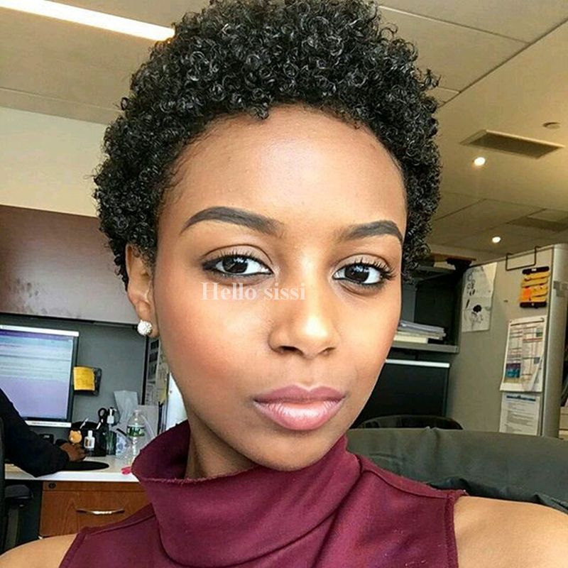 Tight Afro Kinky Curly Celebrity Tight Curly Celebrity Cheap Pixie Cutindian Glueless Human Short Hair Lace Front Wig For Black Women Natural Wigs Red Wigs From Hellosissi 45 03 Dhgate Com