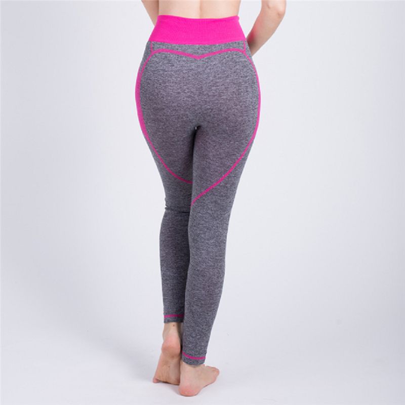 heart shaped yoga pants