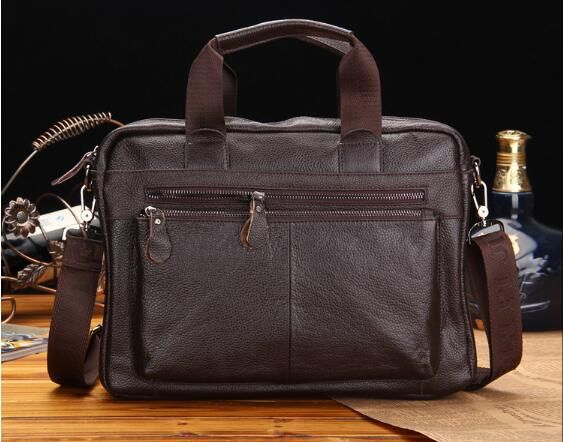 Acquistare Cartella Da Lavoro Cartella In Pelle Uomo Borsa Porta Computer  Uomo Borsa A Tracolla Uomo Borse Da Uomo Borse Da Viaggio Uomo Nero Marrone  + Regalo Economico | Consegna Veloce E