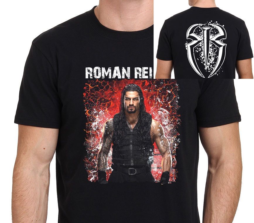 roman reigns printed t shirts