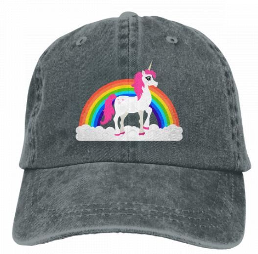 unicorn ball cap