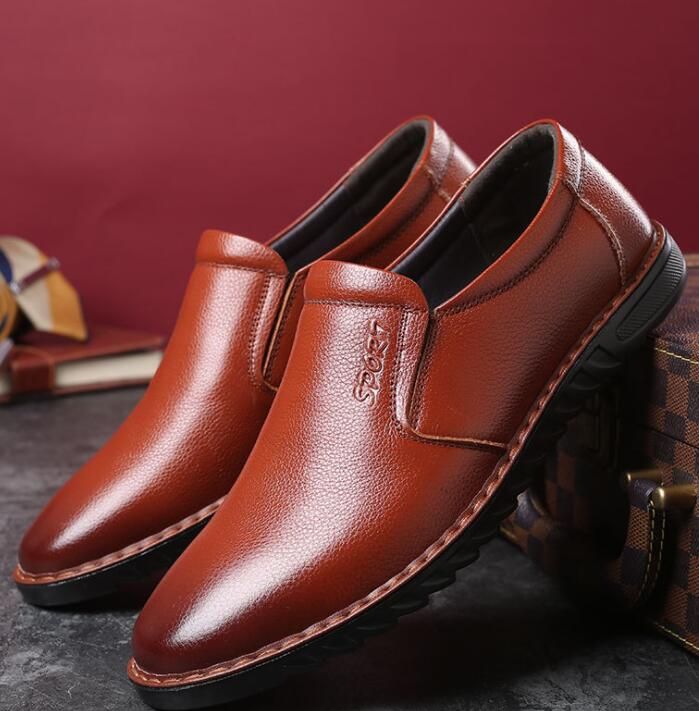 slip-on brown