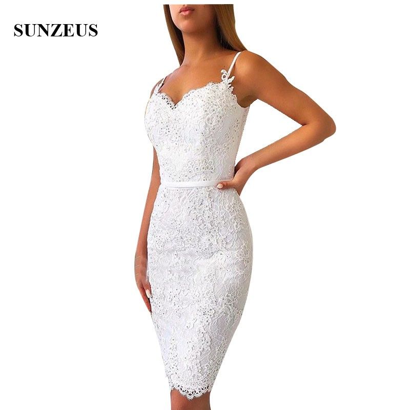 white lace occasion dress