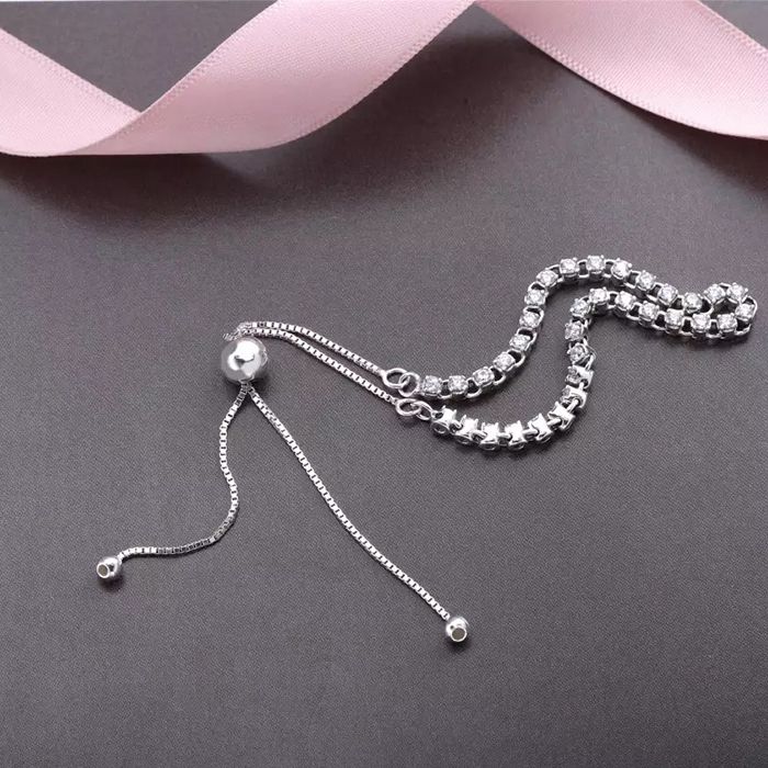 Compra Pulsera Venta S925 Plata Fits Para Encamejas De Estilo STARLLING  STRAND H8 590524CZ Barato | Entrega Rápida Y Calidad | Es.Dhgate