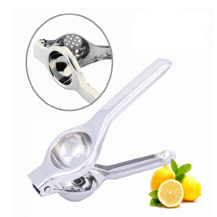 New Lemon Orange Fruit Lime Bar Stainless Steel Squeezer Juicer Hand Press