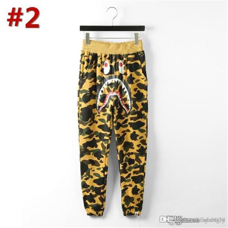 Acquistare Bap A Bathing A Ape Streetwear Shark Bone Personality Pantaloni  Mimetici Sweat Shark 1st Green Camo Pantaloni Felpati Da Uomo Economico |  Consegna Veloce E Qualità | It.Dhgate