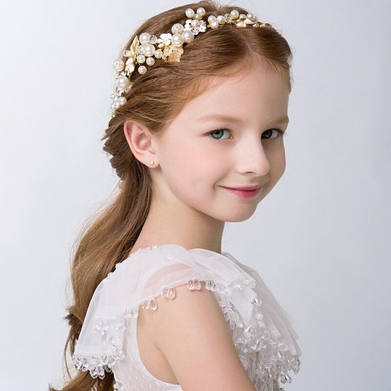 Fashion Kids Girls Princess Party Wedding Headband Bridal Crown