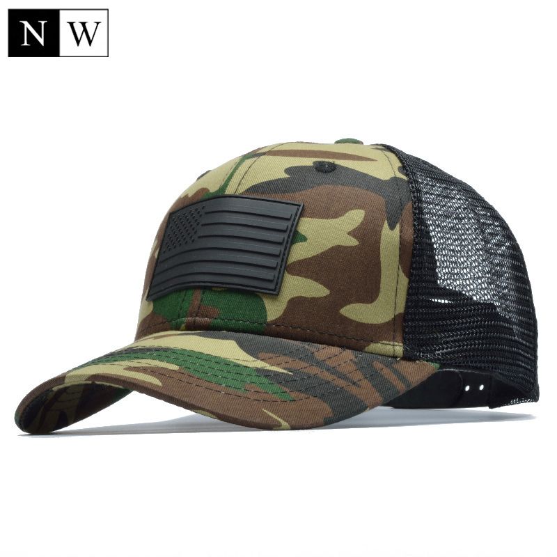 camo mesh hat