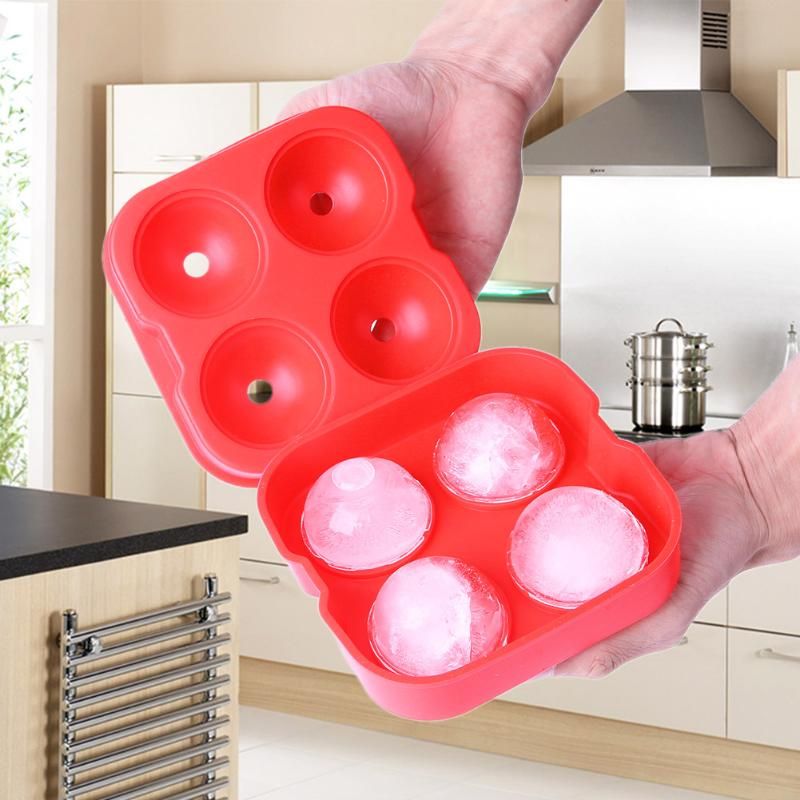 satin al kokteyl viski buz topu makinesi buz kupu tepsi 4 buyuk silikon buz kaliplari maker mutfak bar aksesuarlari tl282 93 dhgate comda
