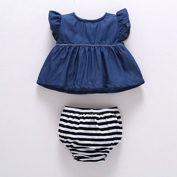 infant denim dress