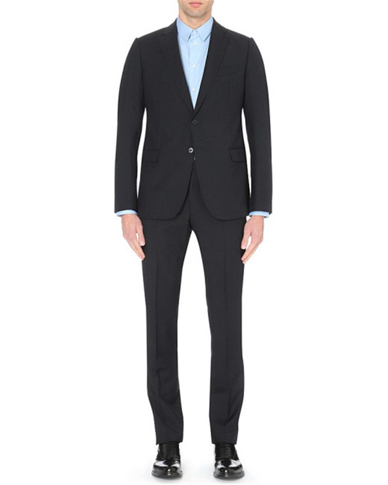 Acquistare Fatto Su Misura! Abito Da Uomo Dimagrante Slim Da Bavero Di  Fascia Alta Adatto Abito Da Sposo Da Sposo Giacca + Pantaloni + Gilet  Economico | Consegna Veloce E Qualità | DHgate Italy