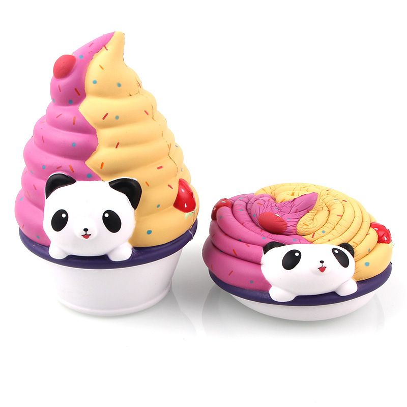 panda ice cream squishy