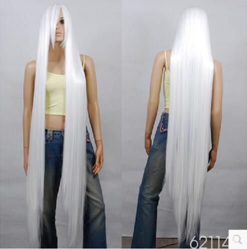 perruque blanche cosplay