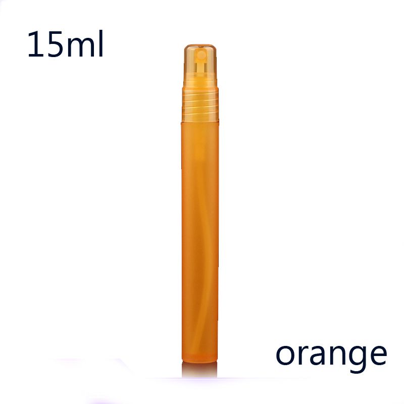 15 ml oranje matte fles