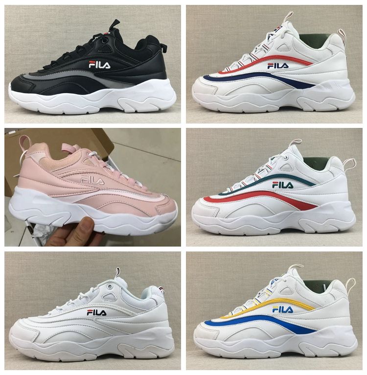 fila ray triple white