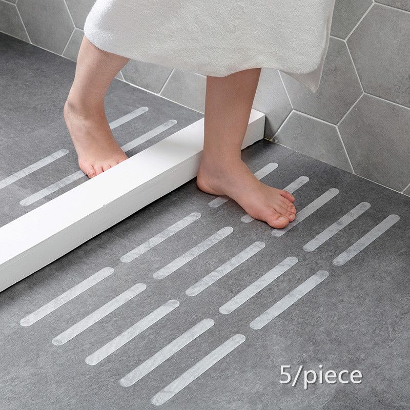 2021 Transparent Bathroom Anti Skid Mat Slips Staircase Steps Belts