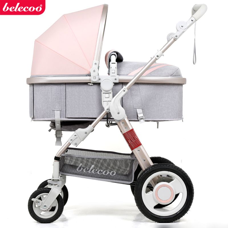 belecoo stroller pink