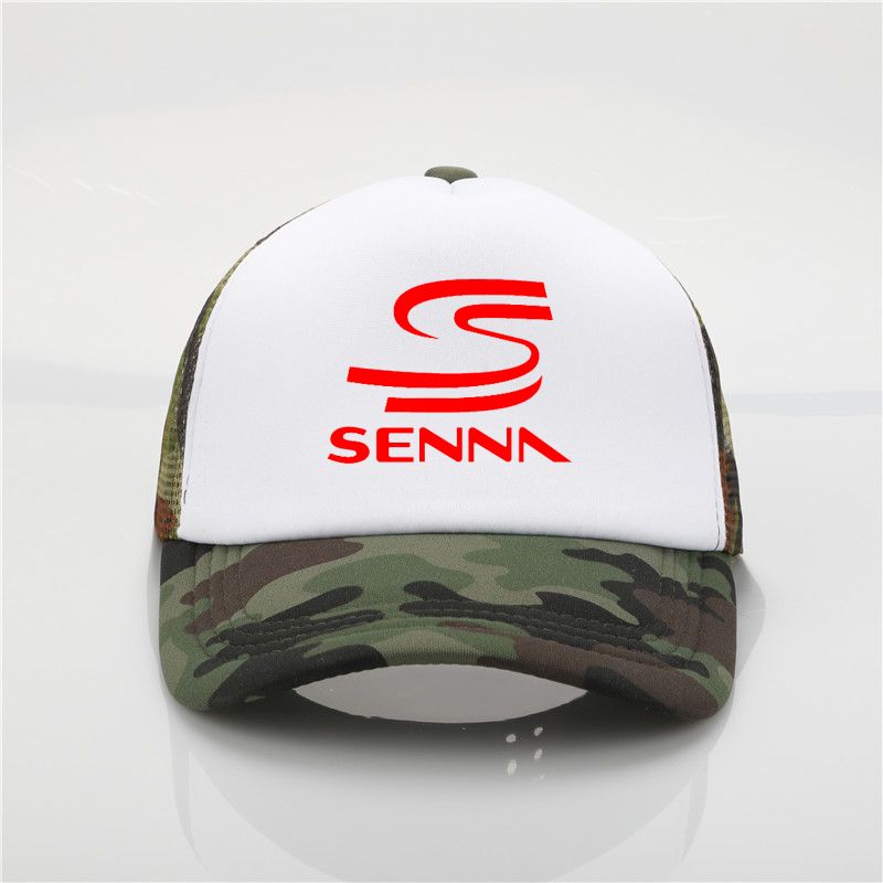 Cappello Moda Hero F1 Ayrton Senna Berretti Da Baseball Uomo Donna Stampato  Letters Summer Mesh Trucker Cap Dad Hat Da 7,8 € | DHgate Italy