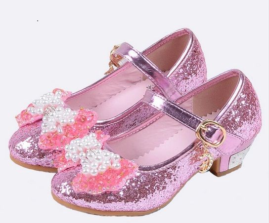 pink high heels for kids