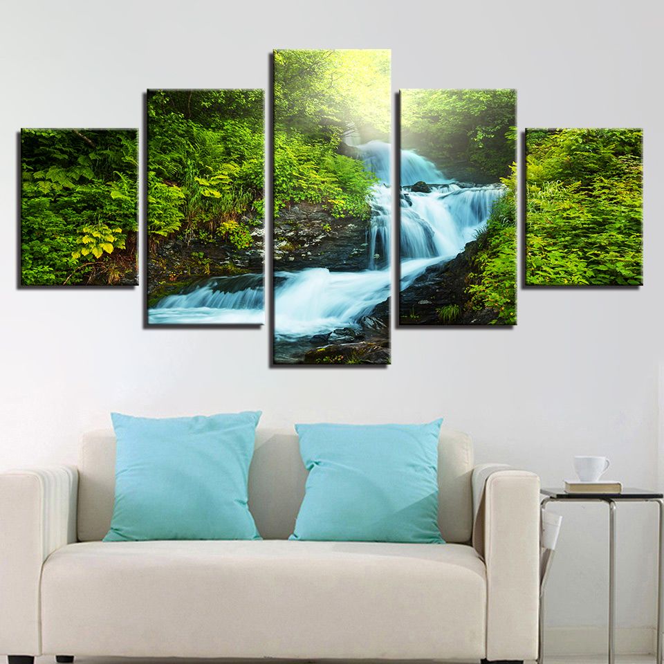 Canvas Painting Forest Wall Picture Art Print Posters Landscape Home Decor Canvas Painting Forest Wall Picture Art Print Posters Landscape Home Decor