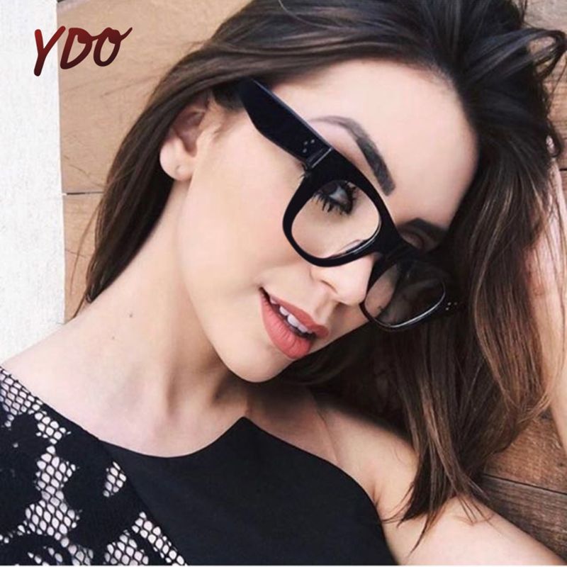 Mártir Hueso División YDO Nuevo Marco de Gafas Transparentes Mujeres 2018 Moda Borrar Lente Lente Gafas Ojo Óptico Computadora Mártir Hueso División YDO Nuevo Marco de Gafas Transparentes Mujeres 2018 Moda Borrar Lente Lente Gafas Ojo Óptico Computadora
