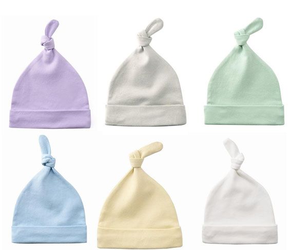 baby knot hat