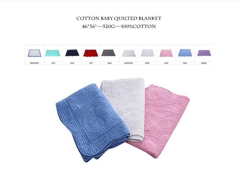 wholesale baby blankets for embroidery