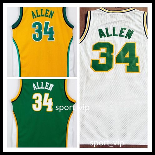 ray allen supersonics jersey