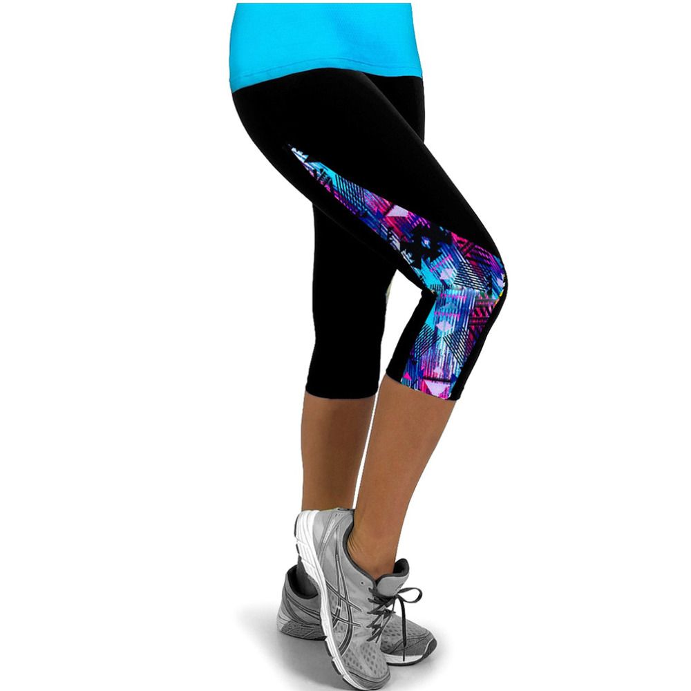 Butterfly Aqua Yoga Tights Short Running Pants Workout